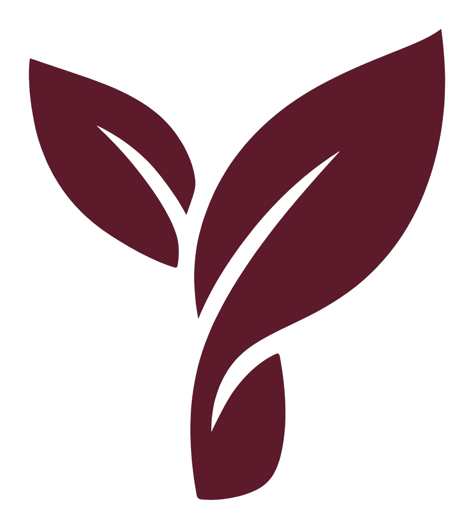 YouthfulLab leaf mark in the Blush Chrome colorway